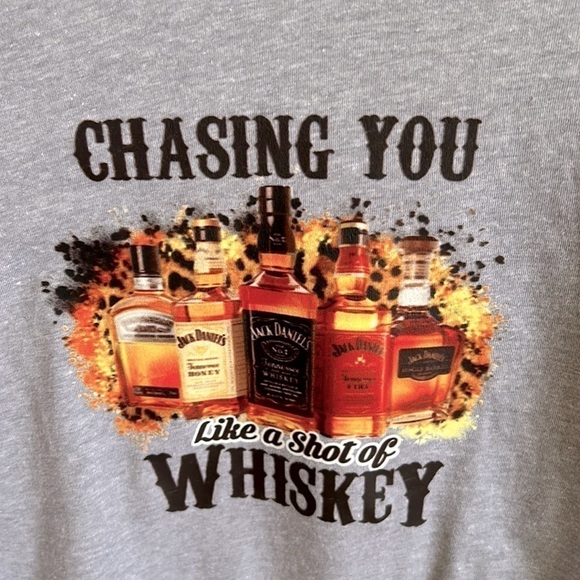 Chasing You Like a Shot of Whiskey Crop Top | SIZE XS - Picture 3 of 3